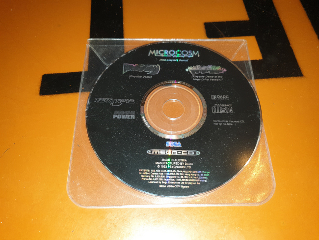 # Sega Mega-CD Microcosm & Puggsy & Wiz N Liz Demo Disc (only CD) # | eBay