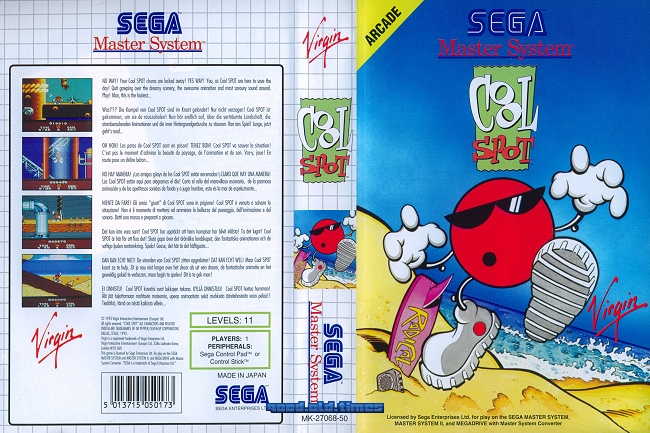 Cool spot sega коды